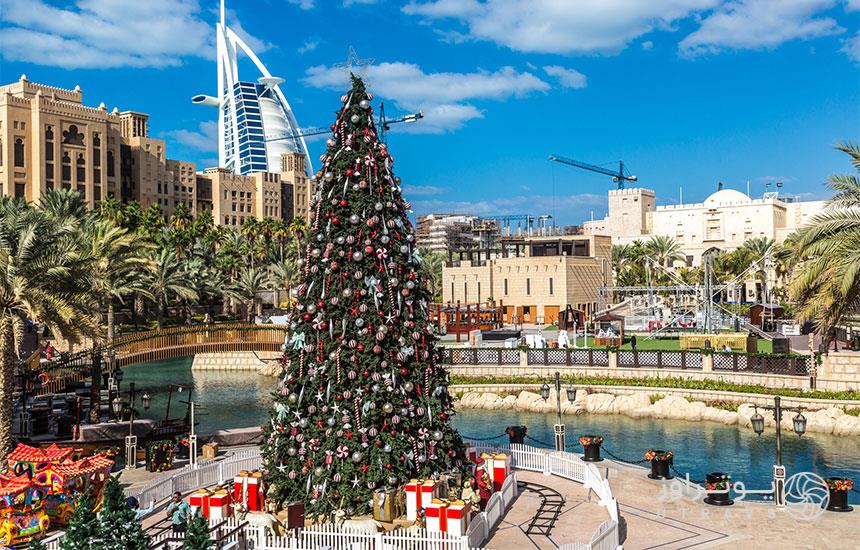 عکس های کریسمس در دبی